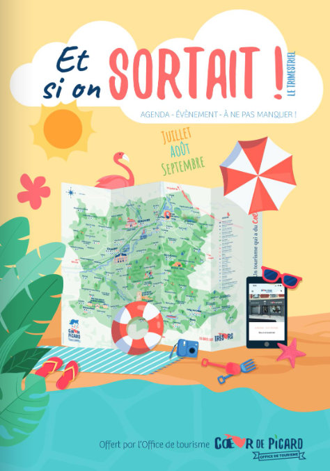 Brochure été 2025 Et si on sortait orties, visites et animations avec Cœur de Picard - Commune de Barisis aux Bois