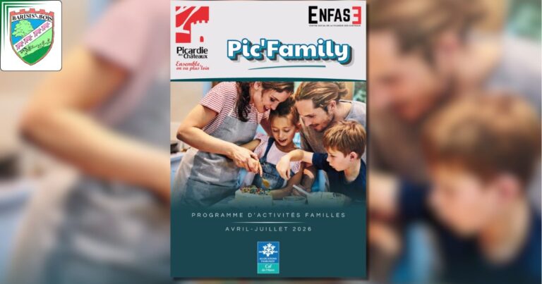 Activités familles avril juillet 2026 Picardie des Châteaux - Commune de Barisis aux Bois