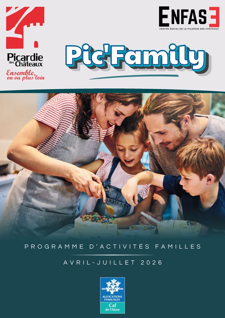 Activités familles avril juillet 2026 Picardie des Châteaux -livret- Commune de Barisis aux Bois