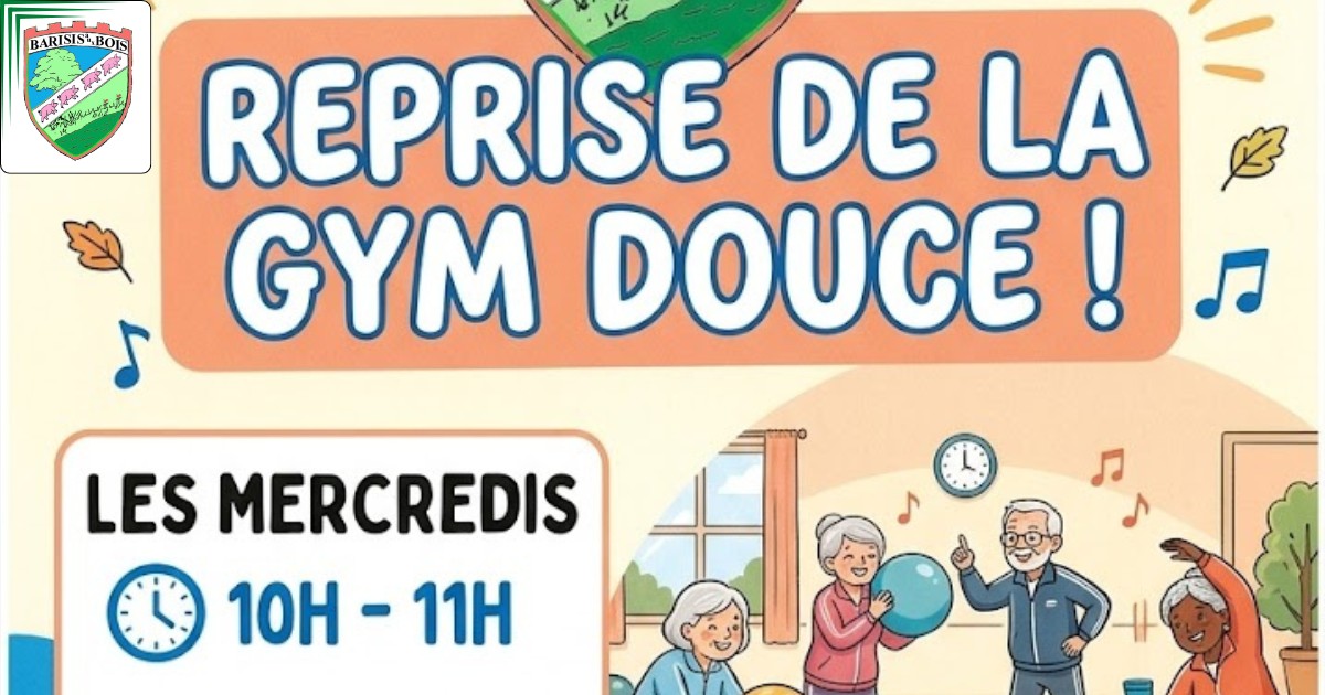 Reprise de la gym douce à Barisis-aux-Bois - Commune de Barisis aux Bois