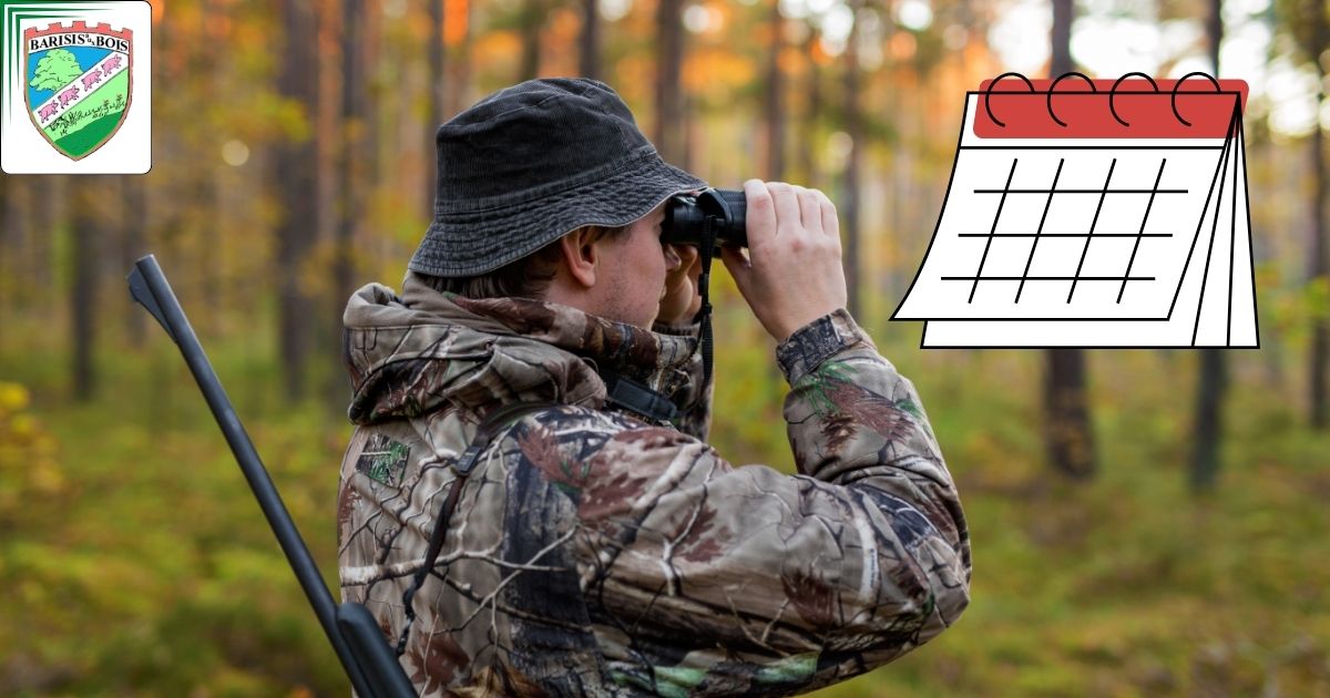 Calendrier de chasse 2026-2027 à Barisis-aux-Bois - Commune de Barisis aux Bois