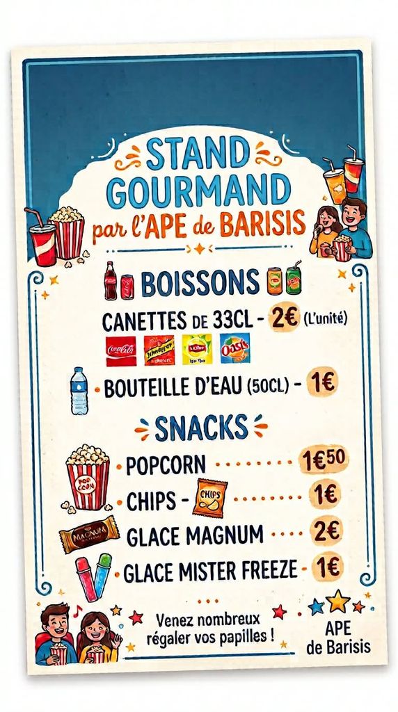 Séance cinéma à Barisis-aux-Bois Tombé du ciel le 9 octobre 2026 -APE- Commune de Barisis aux Bois